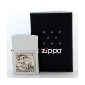  Wildlife Zippo Lighter   Moose