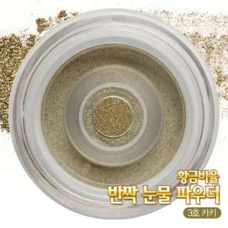   Golden Ratio Tear Drop Powder, #3 Khaki, 2g, Real Color Pigment  