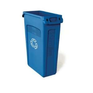  RCP354007BLU   Slim Jim Recycling Container with Venting 