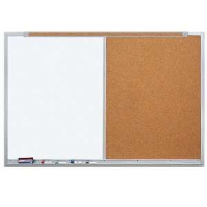   Quick Ship LCS Deluxe Markerboard and Tackboard Combo