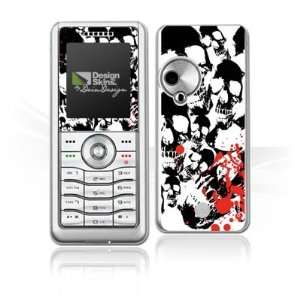   Design Skins for Sagem my 400V   Skull Blood Design Folie Electronics