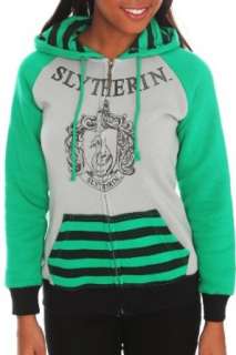  Harry Potter Slytherin Stripe Hoodie Plus Size Clothing