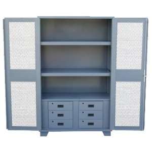 Jamco Products Inc HU260 GP Clearview 14 Gauge Cabinet with 9 Drawers 