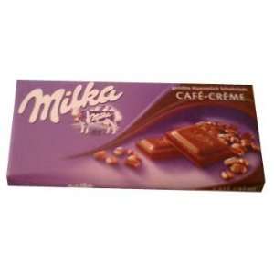 Milka Milk Chocolate with Cafe Creme Grocery & Gourmet Food