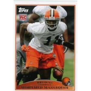  Mohamed Massaquoi Cleveland Browns 2009 Topps #412 Rookie 