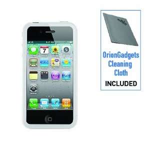   Case for Apple iPhone 4 (Clear) (Includes OrionGadgets Cleaning Cloth