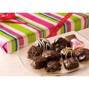 Helen Grace Chocolates, Assorted Dark Chocolates, 1 lb. Gift Box 