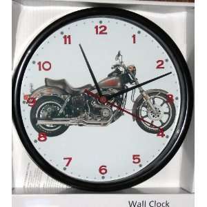   HD 1977 FSX Low Rider Motorcycle, Custom Wall Clock 