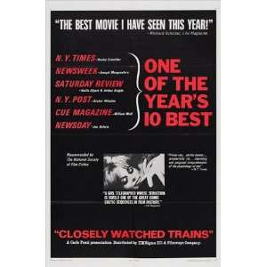  Closely Watched Trains Poster Movie 27x40