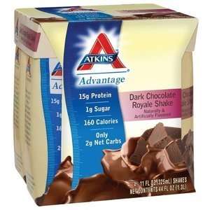  Atkins Advantage Ready To Drink Shake (Tetra Can) Dark 