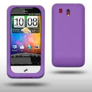  HTC LEGEND PURPLE SILICONE SKIN CASE BY CELLAPOD CASES 