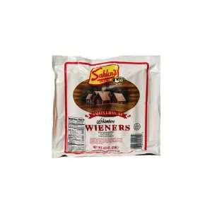 Pounds of Buffalos Own Sahlens Smokehouse Skinless Hot Dogs