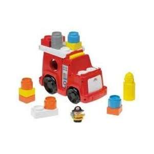    Little People Builders Build n Drive Fire Truck Toys & Games
