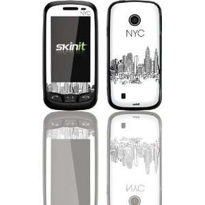  Skinit NYC Sketchy Cityscape Vinyl Skin for LG Cosmos 