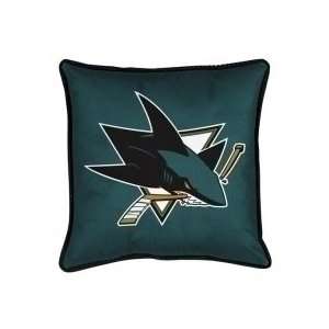  San Jose Sharks Decorative Toss Pillow (Sidelines Series 