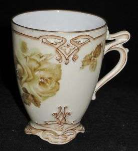 Hermann Ohme Old Ivory Silesia 16 Chocolate Cup  