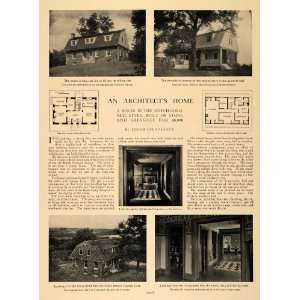 1907 Article Jared Stuyvesant Architect Home Cayuga 