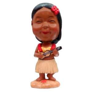  Hawaiian Sistah Mini Bobble head Doll Toys & Games