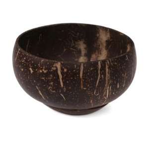 Coconut Shell Bowl Straight Edge Dont Toss It   Bowl  Fair Trade 