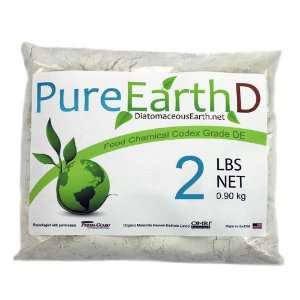  Food Grade Diatomaceous Earth 2lbs by PureEarthD