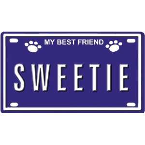  SWEETIE Dog Name Plate for Dog House. Over 400 Names 
