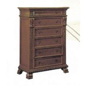  Wildon Home 1805CH Bailey Chest in Red Cherry Furniture & Decor