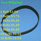 Bissell 7, 9, 10, 12, 14 Vacuum Cleaner Belts Clearview