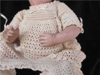 Parsons Jackson Baby Doll Circa 1910 Crochet Outfit  
