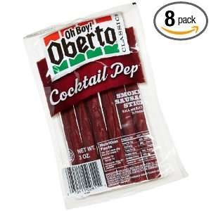 Oberto Cocktail Pepperoni Flat Pack Grocery & Gourmet Food