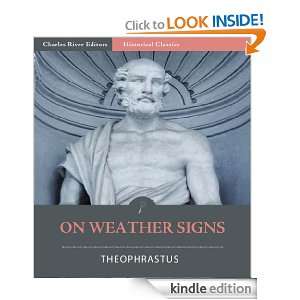 Concerning Weather Signs (De Signis) Theophrastus, Charles River 