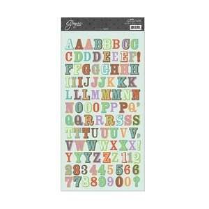   Alphabet Sticker Sheet Glimpses // Signify Pink Arts, Crafts & Sewing