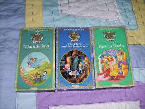Hanna Barbera Presents Timeless Tales Thumbelina + VHS  