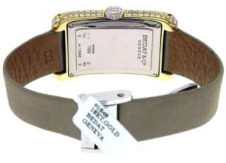 Ladies Bedat & Co No 7 18K Gold Auto Diamond Watch  