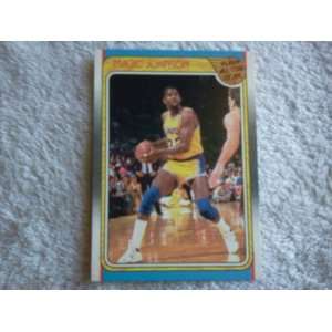  1988 89 Fleer Magic Johnson All Star Team #123 Sports 