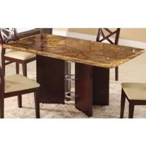 Casual Rich Tan Looking Transitional Versatile Dining Table  