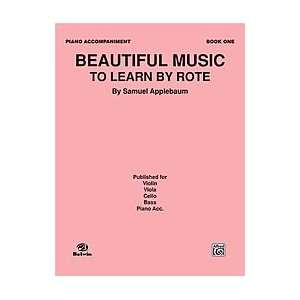    Beautiful Music to Learn by Rote, Book 1 Musical Instruments