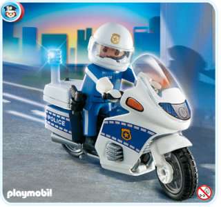 PLAYMOBIL  Police 4262 Motorcycle Patrol  NEW  