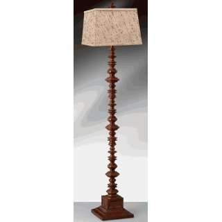  Complements 21041STBL Wooden Spool Wakefield Floor Lamp 