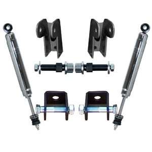 Chrome Complete Shock RelocaterWith Shocks, bracket configurations may 