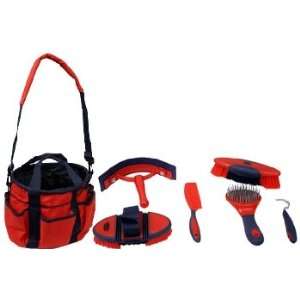  Showman 6 Piece Soft Grips Grooming Kit 