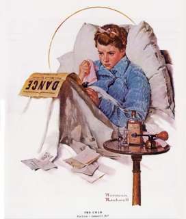 Norman Rockwell Missing the Dance Print THE COLD  
