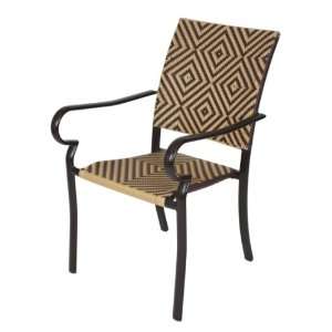  All weather Rattan Chair with Aluminum Frame (Set of 2 
