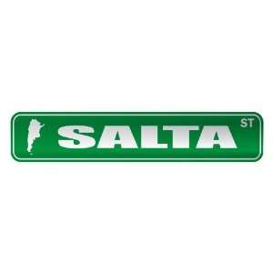   SALTA ST  STREET SIGN CITY ARGENTINA