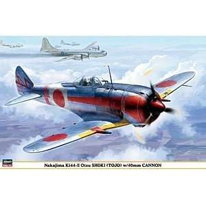    08200 1/32 Nakajima Ki 44 II OTSU Shoki w/40mm Cannon Toys & Games