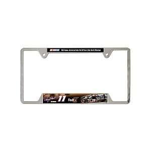   Denny Hamlin Metal License Plate Frame Each