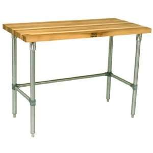  John Boos Work Table, 1 1/2 inch Maple Top Only, 120 inchW 