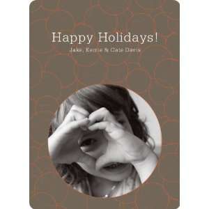  Confucius Circles Holiday Photo Cards Health & Personal 