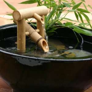  Rocking Bamboo Zen Fountain & Pump Kit