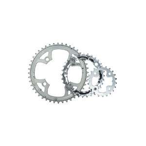 Shimano Deore 9sp chainring, 104BCD x 48t   sil