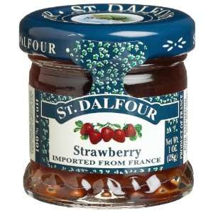 St. Dalfour Strawberry Conserves, 1 oz Jars, 48 ct  